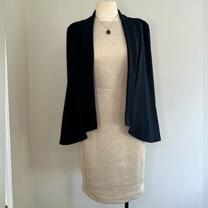 Calvin Klein MIDI Body Con Dress Beige 2